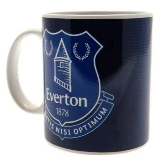 everton fc halftone ceramic mug